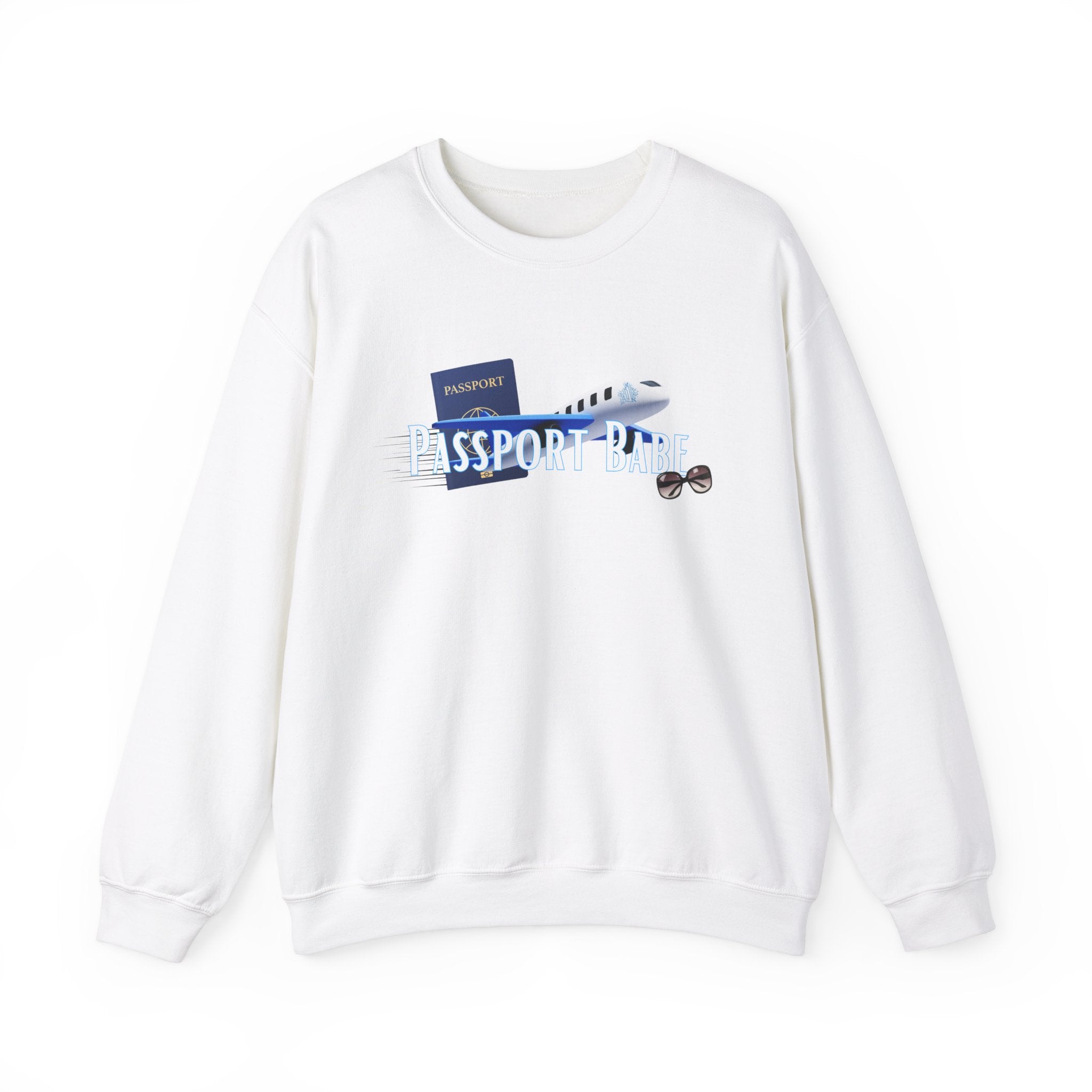 Passport Babe Unisex Heavy Blend™ Crewneck Sweatshirt